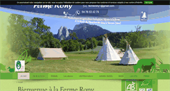 Desktop Screenshot of fermerony.fr